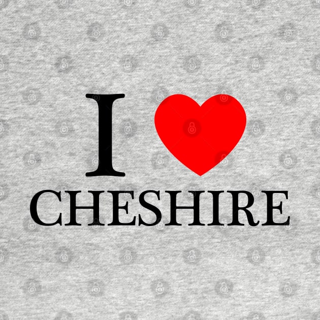 I love Cheshire with heart by SHAMRDN